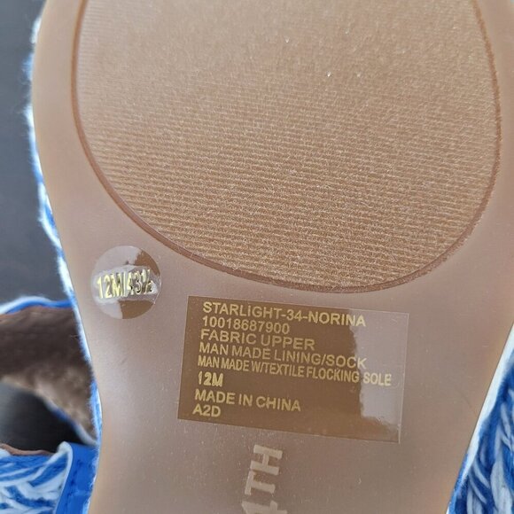 NEW ON-34TH Women's 12 Braided Raffia Platform Sandals  Dual Straps - Picture 5 of 9